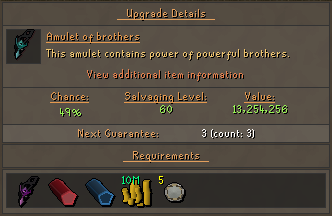 Amulet of Brothers upgrade image