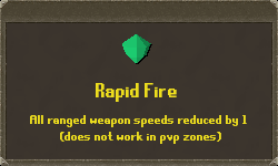 Rapid fire perk